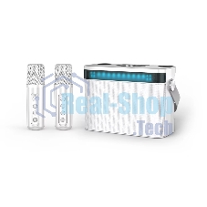 Переносная караоке система TRS2403 iconBIT K902W Колонка 10Вт, 2 микрофона Bluetooth, световые эффекты, аккумулятор в колонке 3000mAh и микрофонах, 22.3*9.6*15.7CM, белый
