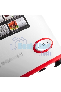 Мясорубка электрическая Brayer BR1603 белый, 1500 Вт, 2.0 кг/мин, реверс, защита от перегрузки, насадки - 7