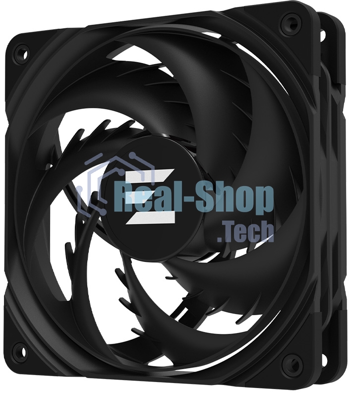 Вентилятор для корпуса Zalman ZM-AF120 черный, 120 мм, 2000 об/мин, 29.7 дБ, 4 pin