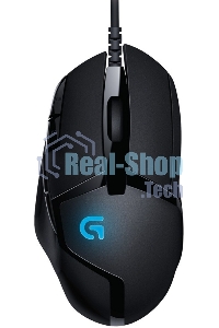 Мышь проводная Logitech G402 Hyperion Fury, черный, 4000 dpi, USB, кнопки - 8