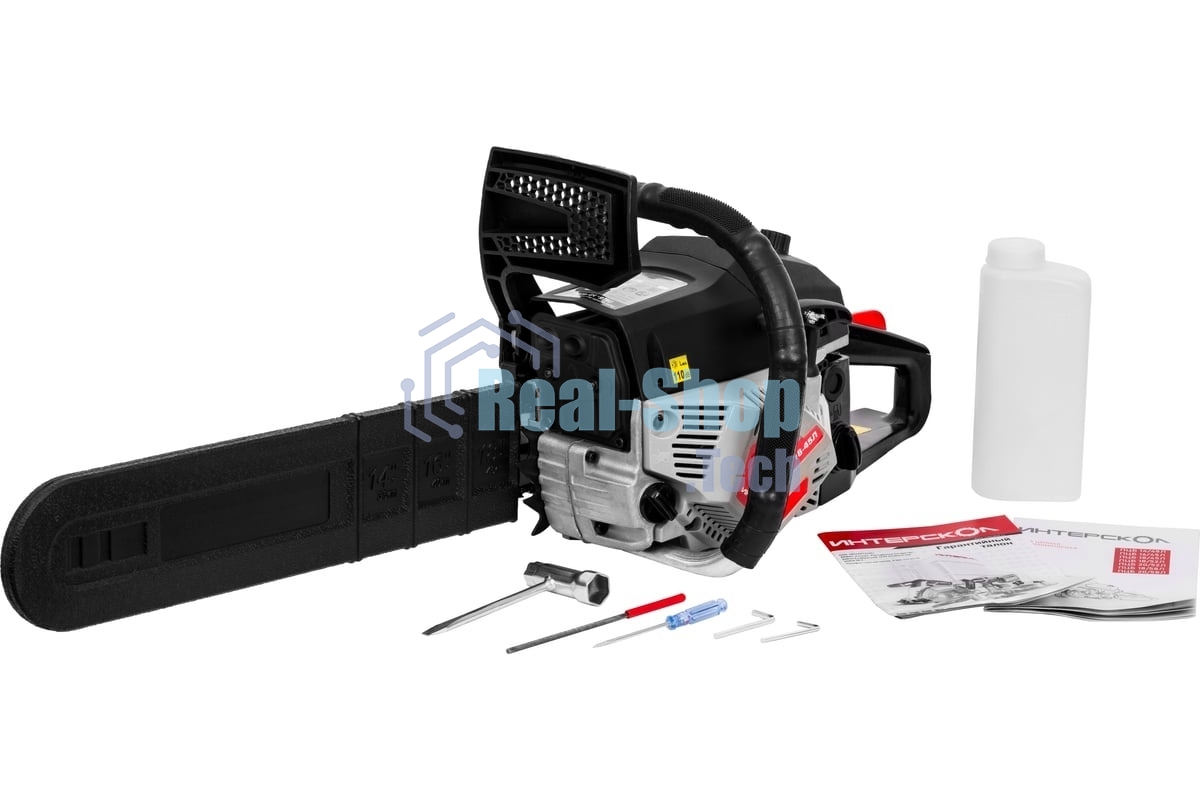 Цепная бензопила ИНТЕРСКОЛ 844.0.0.40