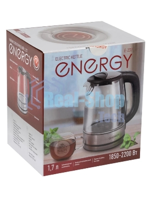 Чайник Energy E-237 (1.7 л) стекло
