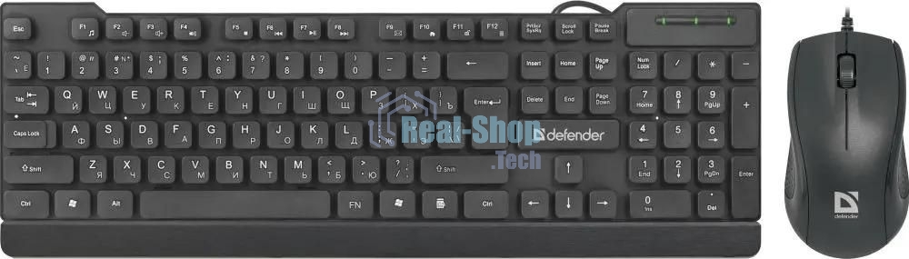 Комплект клавиатура + мышка Defender YORK C-777 RU