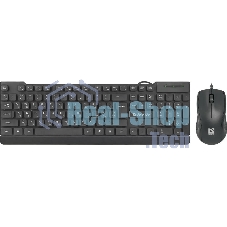 Комплект клавиатура + мышка Defender YORK C-777 RU