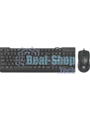 Комплект клавиатура + мышка Defender YORK C-777 RU