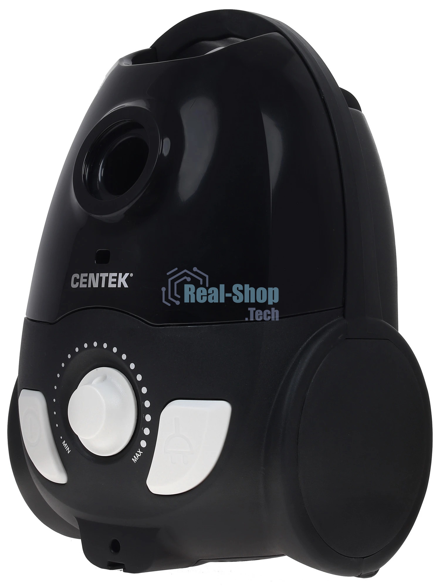 Пылесос Centek CT-2514 черный, 380/2100 Вт, уборка сухая, пылесборник мешок 2.5 л