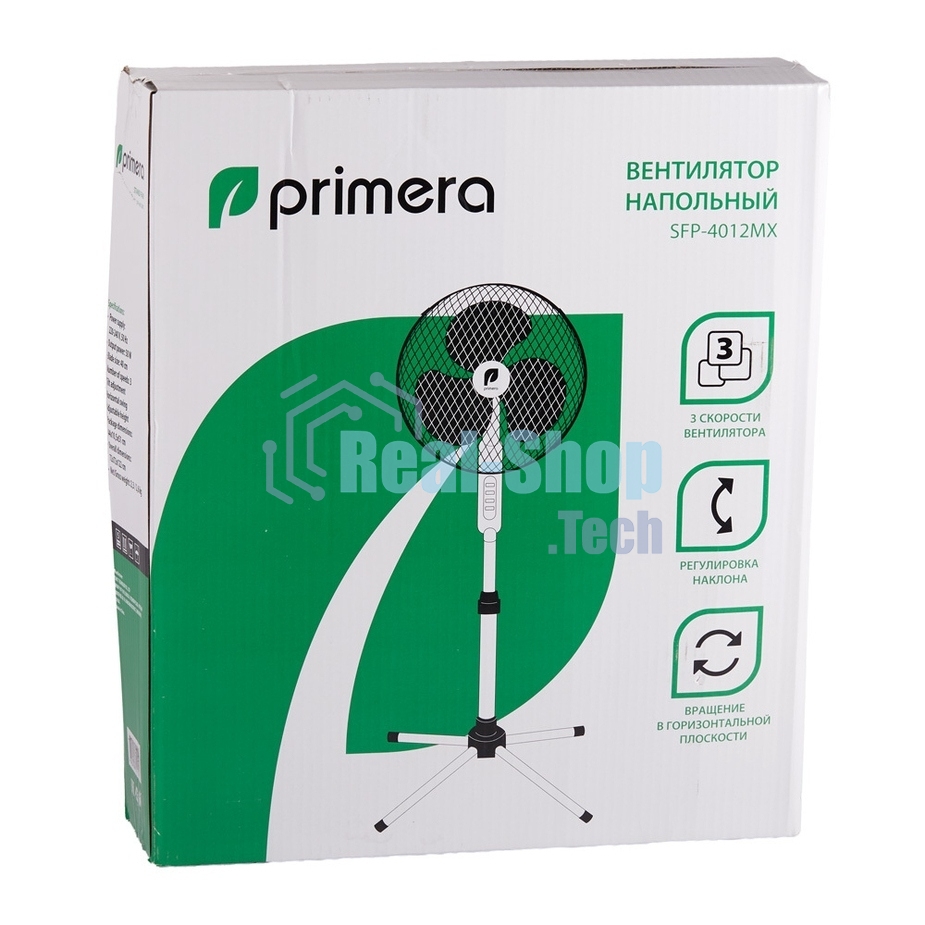 Промо_Напольный вентилятор Primera SFP-4012MX