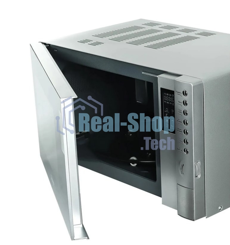 Микроволновая печь Galanz MOG-2375DS серебристый, 23 л, 900 Вт, переключатели - кнопки