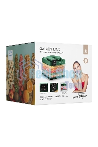 Сушилка для овощей и фруктов Galaxy Line GL 2630, зеленый, с электронным управлением, 450 Вт