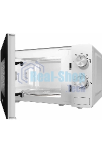 Микроволновая печь Gorenje MO20E1W белый, 20 л, 800 Вт, переключатели - поворотный механизм