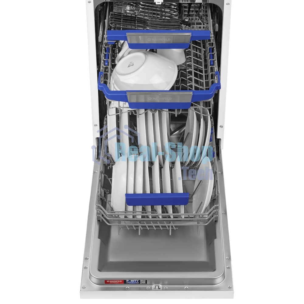 Посудомоечная машина MAUNFELD MWF45230W, белый, 45 см, 10 компл., 49 дБ, класс A++