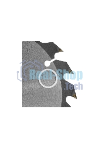 Пильный диск по дереву с гвоздями Denzel ф165 х 20 мм, 20 зубов 733917