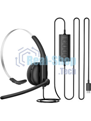 Гарнитура Edifier CC100 чёрный, проводная, USB
