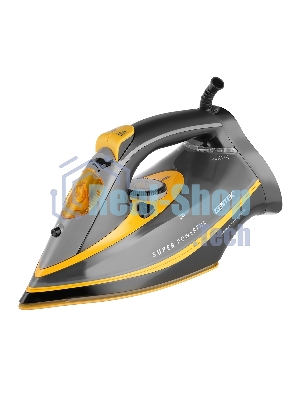 Утюг Centek CT-2358 желтый/черный, 3000 Вт, 50 г/мин, 190 г/мин, 380 мл