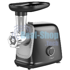Мясорубка электрическая Candy CG-104 черный, 1800 Вт, 2.0 кг/мин, реверс, защита от перегрузки, насадки - 5