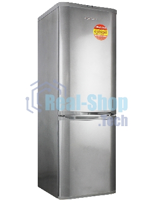 Холодильник ОРСК 174 MI металлик двухкамерный 220/120л морозилка снизу