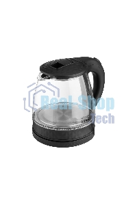 Чайник электрический Homestar HS-1053 1.2л. стекло, пластик, черный