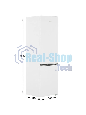 Холодильник Beko B1RCSK312W белый двухкамерный 213/87л морозилка снизу