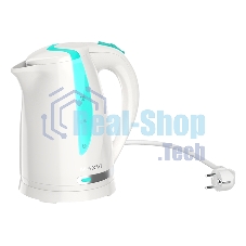 Чайник электрический Maxvi KE1701P белый-green