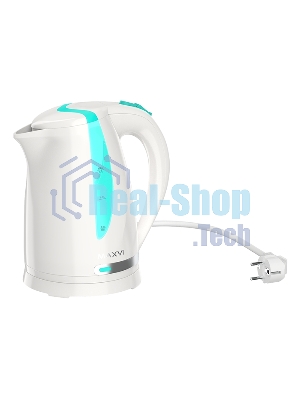 Чайник электрический Maxvi KE1701P белый-green