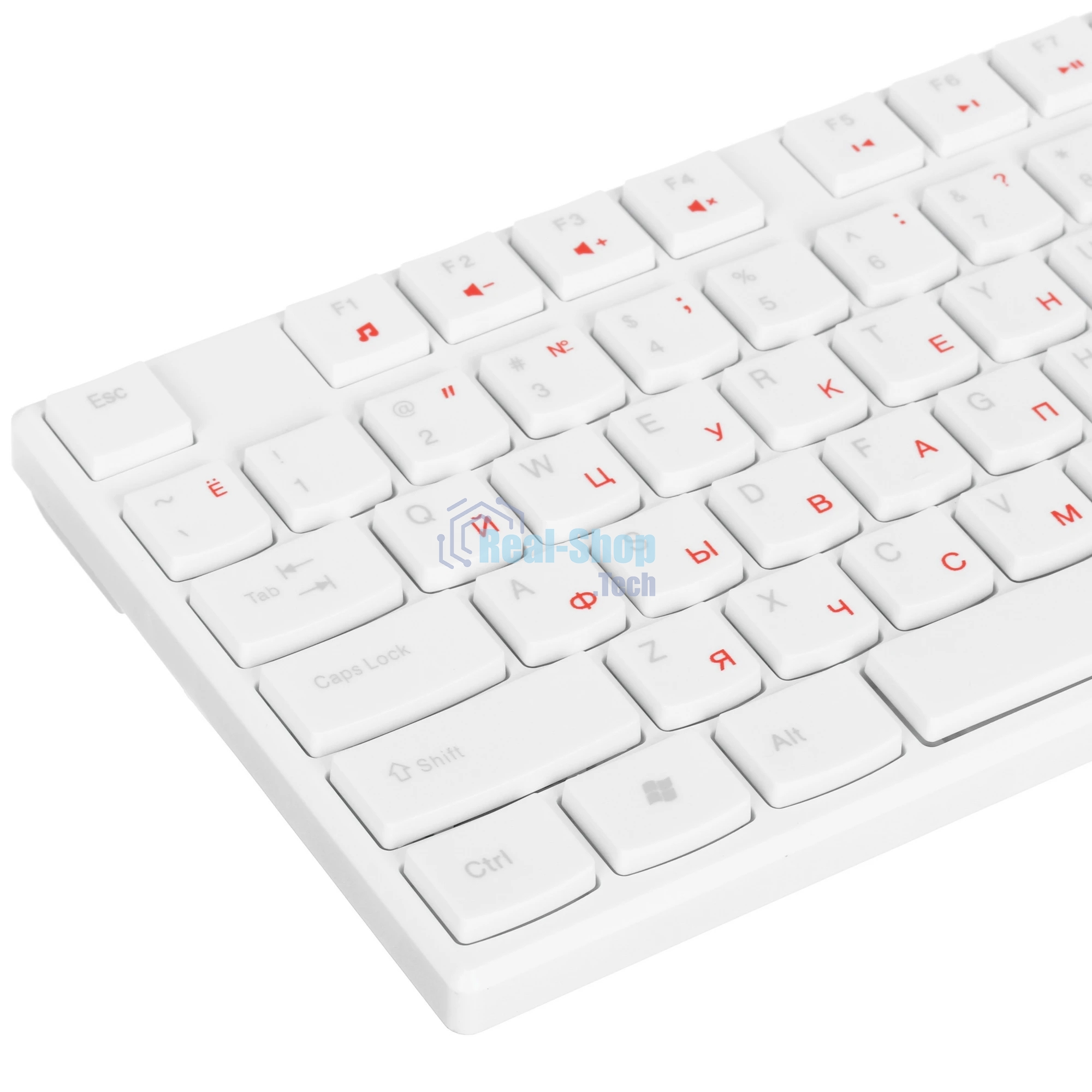 Клавиатура проводная мультимедийная Smartbuy ONE 238 USB белая (SBK-238U-W)/20