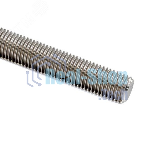 Шпилька Крепдил DIN 976-1 М10х1000 резьбовая покрытие цинк