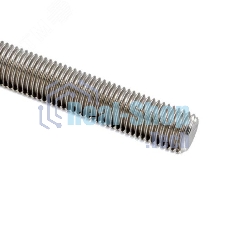 Шпилька Крепдил DIN 976-1 М10х1000 резьбовая покрытие цинк