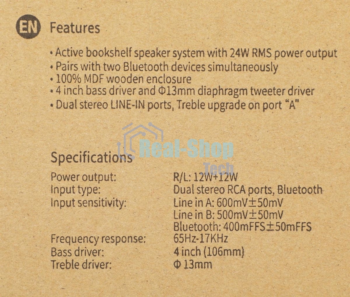 Акустическая система 2.0 Edifier R1010BT черный