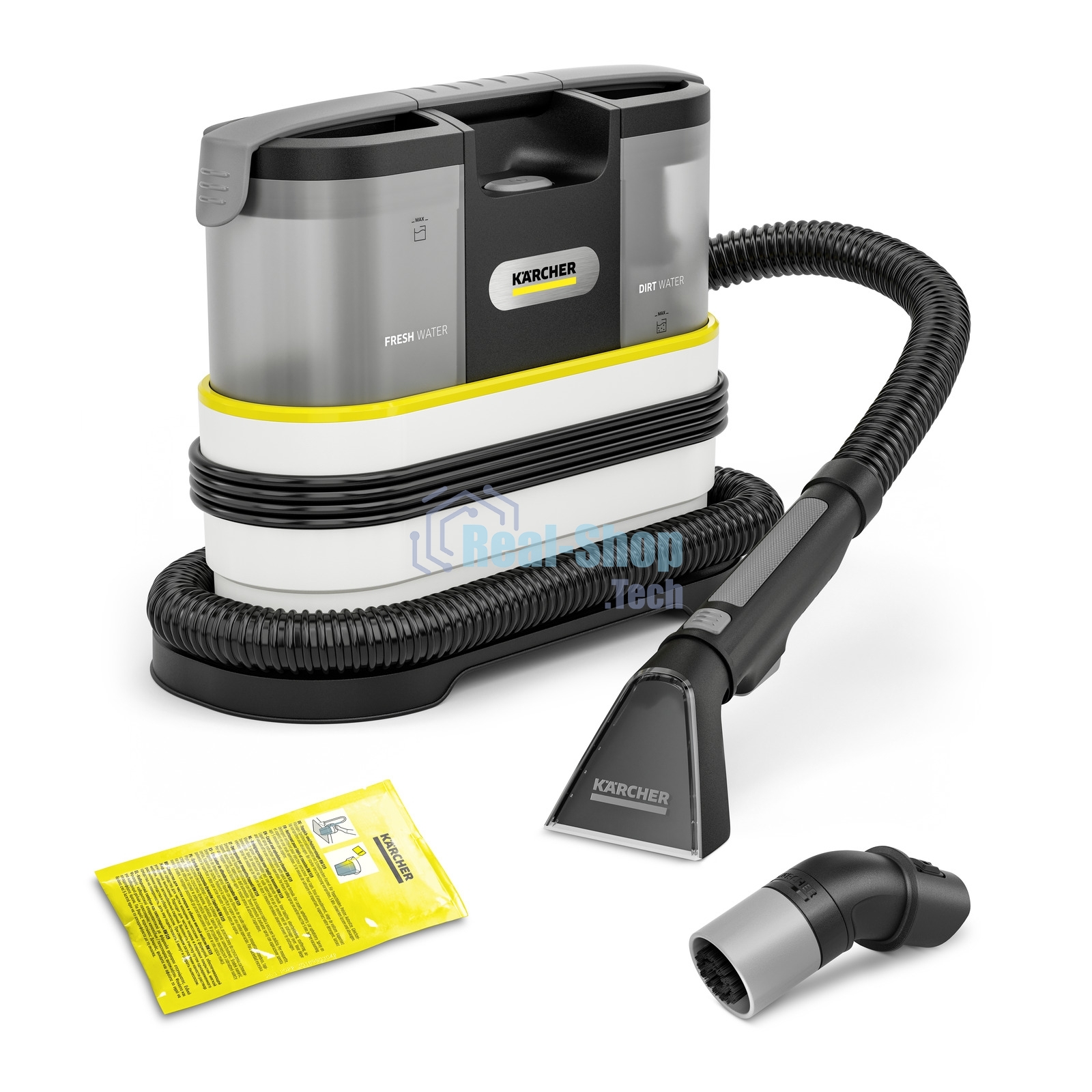 Пылесос моющий Karcher SE 2 Spot Care *EU белый/черный, 450 Вт, уборка влажная, пылесборник контейнер 0.8 л