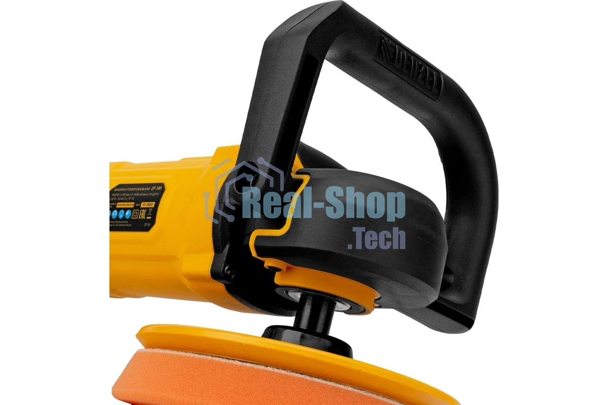 Машина полировальная Denzel CP-180, 1400 Вт, 180 мм, 0-3000 об/мин