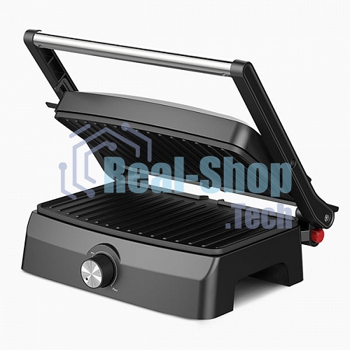 Гриль электрический BQ GR3004 черный-стальной