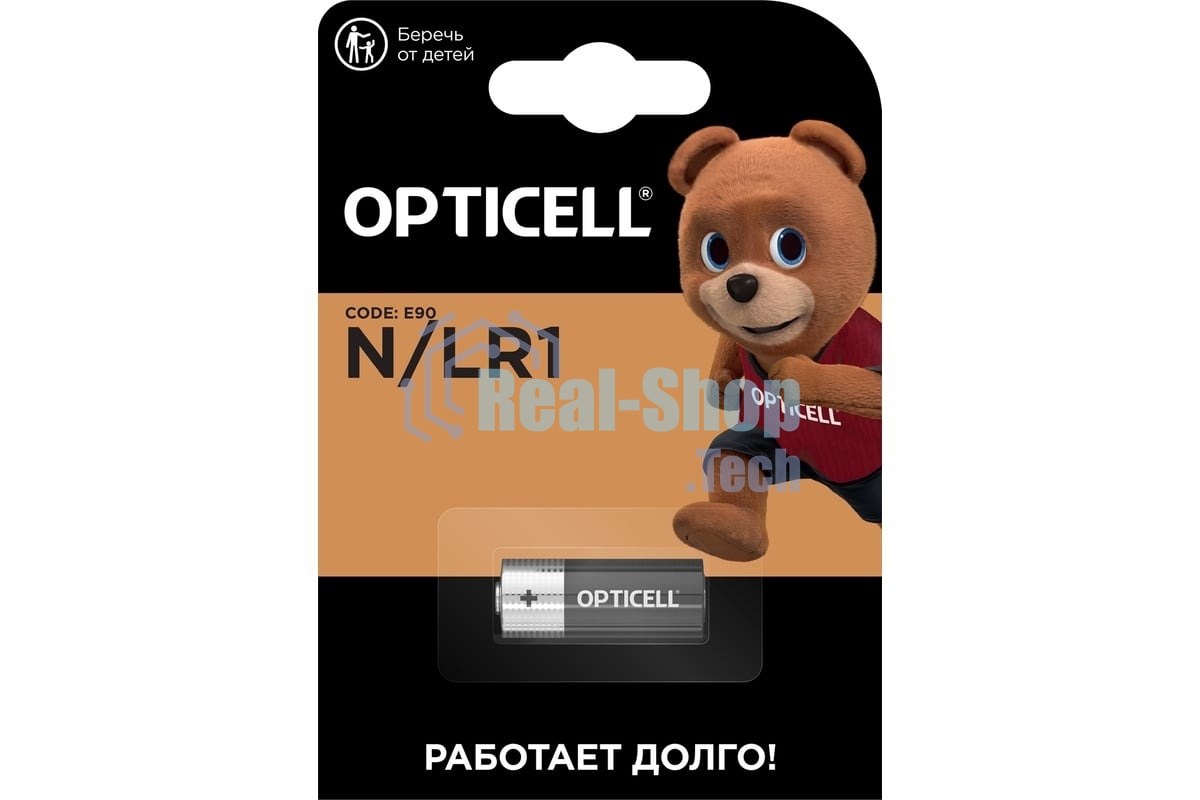 Элемент питания алкалиновый N/LR1 1.5В (блист.1шт) Specialty Opticell 5070003
