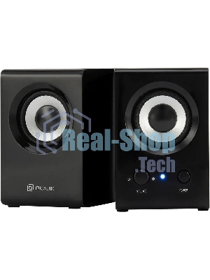Акустическая система Oklick OK-160 2.0 черный 6Вт
