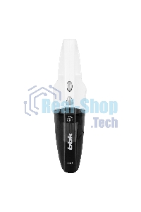 Пылесос вертикальный BBK BV2515 белый/серебро, питание от сети, 110 Вт, уборка сухая, пылесборник 0.8 л