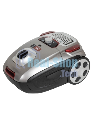 Пылесос JVC JH-VB250 серый, 360/2100 Вт, уборка сухая, пылесборник мешок 3 л