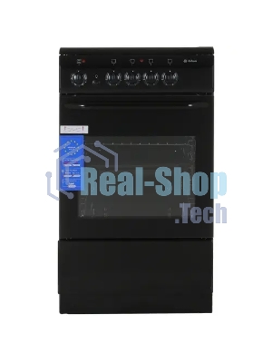 Плита электрическая De Luxe 506004.04ЭС 031 черный, конфорок 4 шт, духовка 60 л, 50 см x 87 см x 60 см