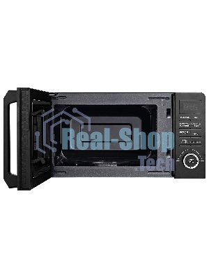 Микроволновая печь BBK 20MWS-723T/B черный, 20 л, 700 Вт, переключатели - кнопки, тактовый механизм