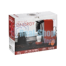 Кофеварка 3 в 1 ENERGY EN-250-3 черный, исп. кофе - капсулы/молотый, 0.7 л, 1400 Вт, 20 бар
