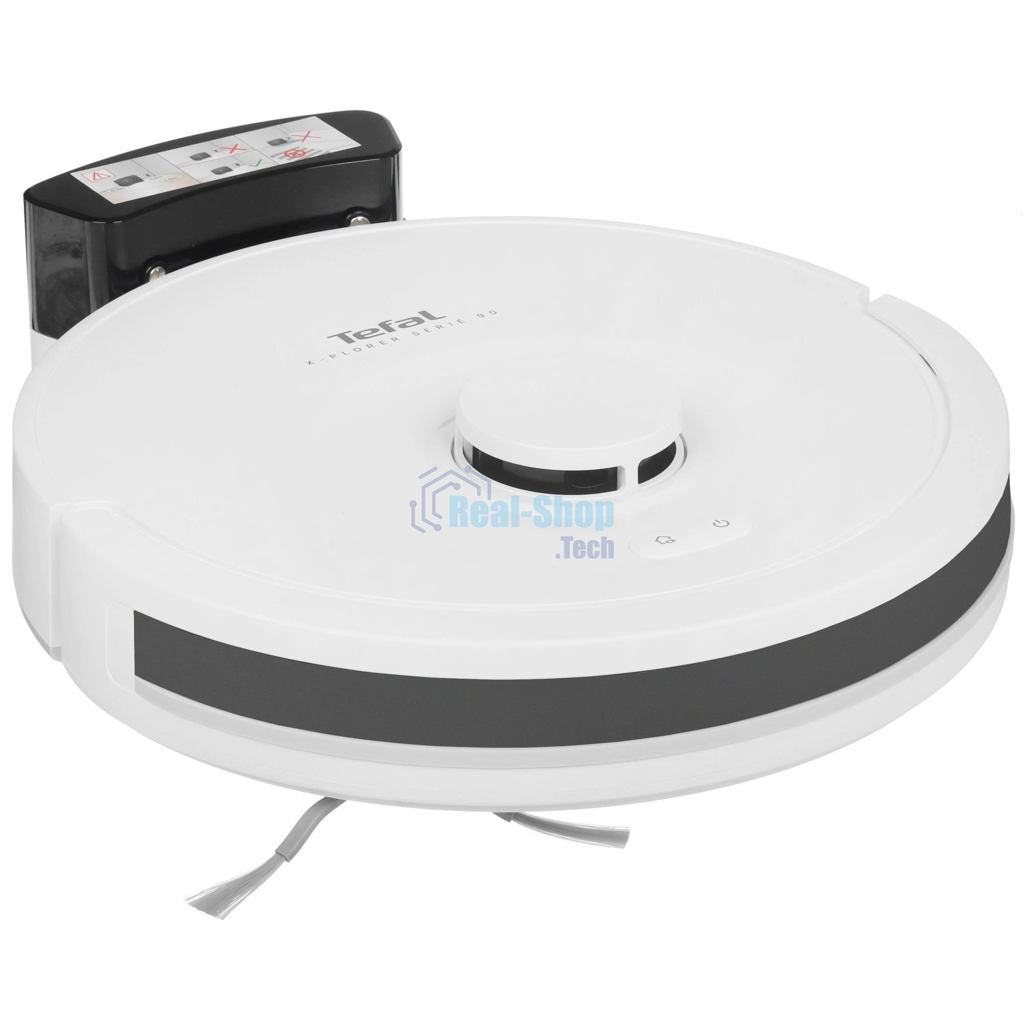 Робот-пылесос Tefal X-PLORER Serie 90 Animal & Allergy RG8777WH белый, 2450 мАч Li-Ion, уборка влажная/сухая, пылесборник контейнер 0.26 л