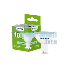 Лампа светодиодная GENERICA LL-MR16-10-230-65-GU5-G MR16 10 Вт софит 6500К GU5.3 230В