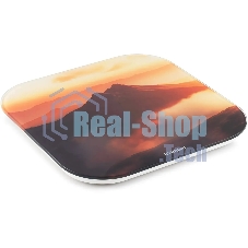 Весы напольные электронные Hyundai H-BS03981 макс.180кг оранжевый