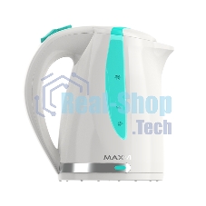 Чайник электрический Maxvi KE1701P белый/зеленый