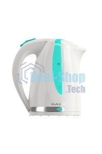 Чайник электрический Maxvi KE1701P белый-green