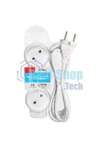 Удлинитель бытовой Smartbuy (SBE-10-3-03m-N) 3 гн х 3,0 м белый