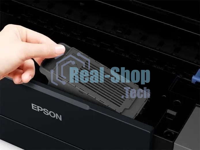 МФУ струйное Epson L8180 (C11CJ21403/C11CJ21402) A3 Duplex Net WiFi USB RJ-45 черный