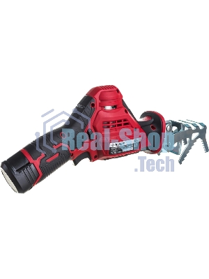 Пила сабельная. Зубр 12В, 1 АКБ (2А·ч), в коробке, СПЛ-125-21