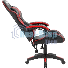 Кресло Defender XCOM черный, экокожа, 120 кг, механизм качания