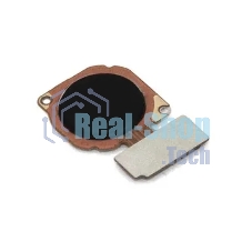 Кнопка HOME в сборе с механизмом и шлейфом для Huawei Honor 7X, черная