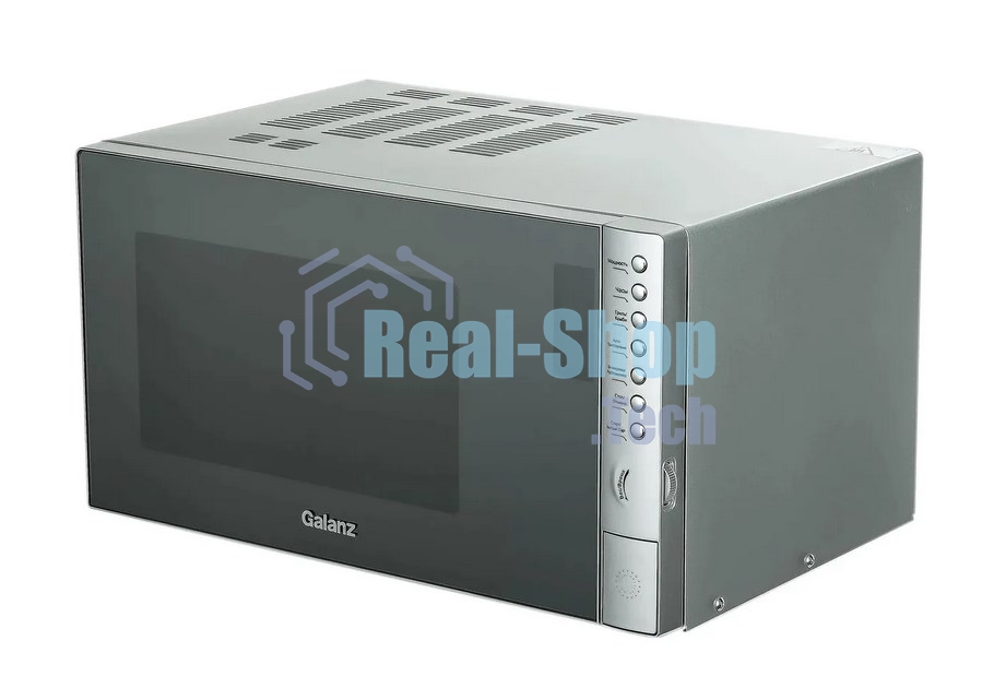 Микроволновая печь Galanz MOG-2375DS серебристый, 23 л, 900 Вт, переключатели - кнопки