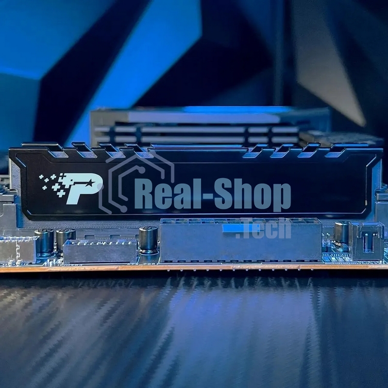 Оперативная память Patriot Signature Premium, DDR5, 32GB (2x16 GB), 4800 MHz, CL40, DIMM, радиатор, черный